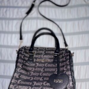 Juicy Couture Black and Gray Purse 👛🩶